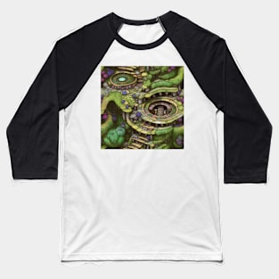 Circular Stone Terraces Staircase Parnassus Baseball T-Shirt